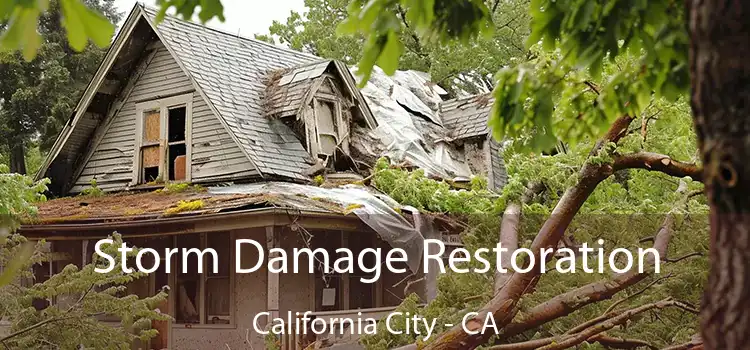 Storm Damage Restoration California City - CA