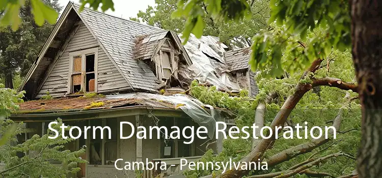 Storm Damage Restoration Cambra - Pennsylvania