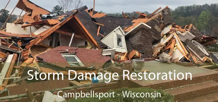 Storm Damage Restoration Campbellsport - Wisconsin