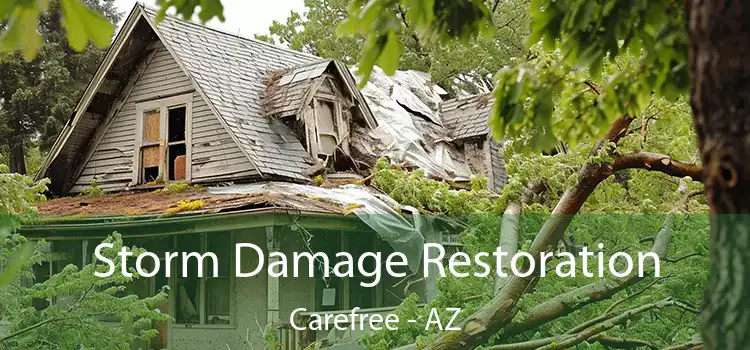 Storm Damage Restoration Carefree - AZ