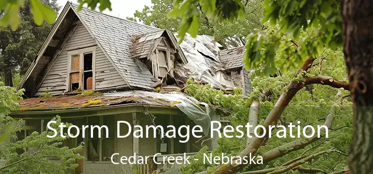 Storm Damage Restoration Cedar Creek - Nebraska