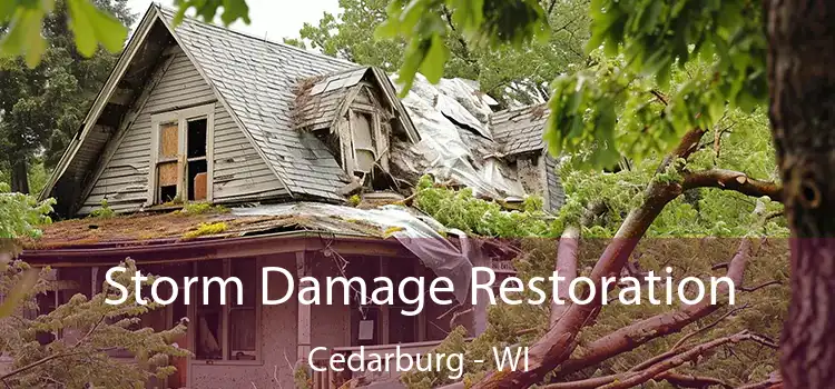 Storm Damage Restoration Cedarburg - WI