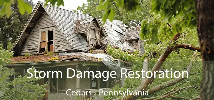 Storm Damage Restoration Cedars - Pennsylvania