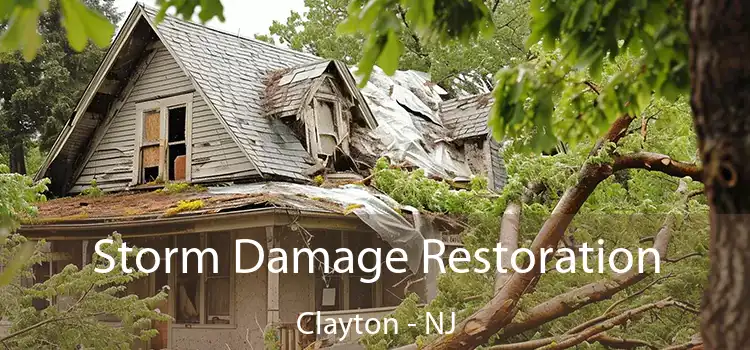 Storm Damage Restoration Clayton - NJ