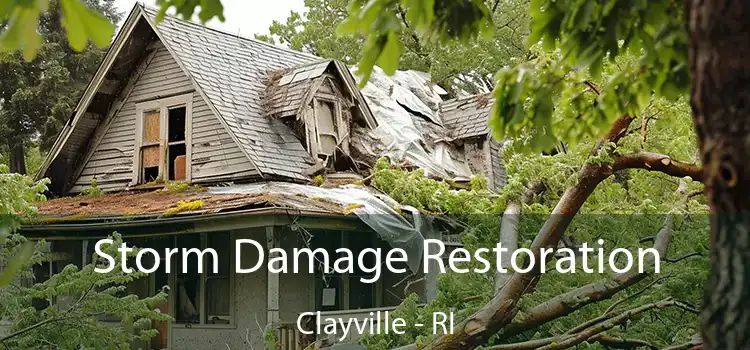 Storm Damage Restoration Clayville - RI