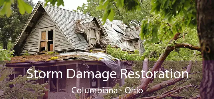 Storm Damage Restoration Columbiana - Ohio