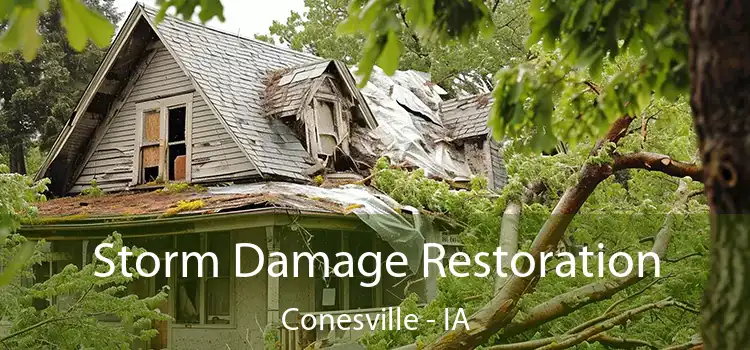 Storm Damage Restoration Conesville - IA