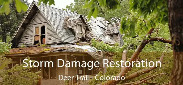 Storm Damage Restoration Deer Trail - Colorado