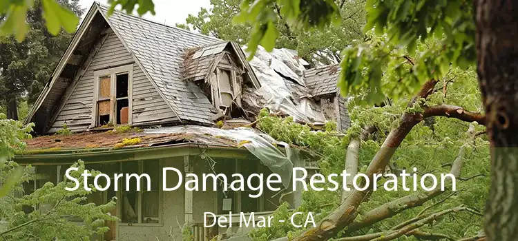 Storm Damage Restoration Del Mar - CA