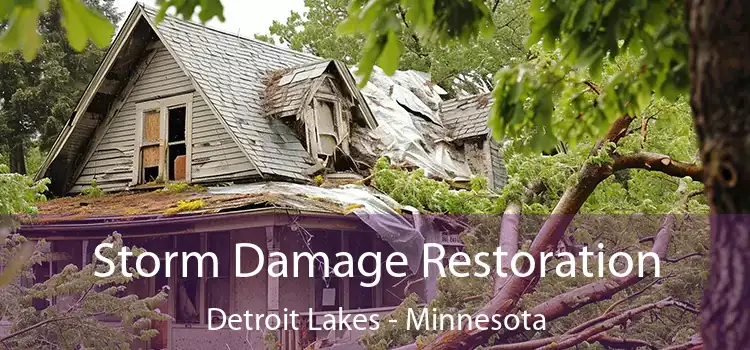 Storm Damage Restoration Detroit Lakes - Minnesota