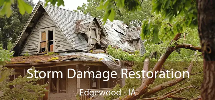 Storm Damage Restoration Edgewood - IA