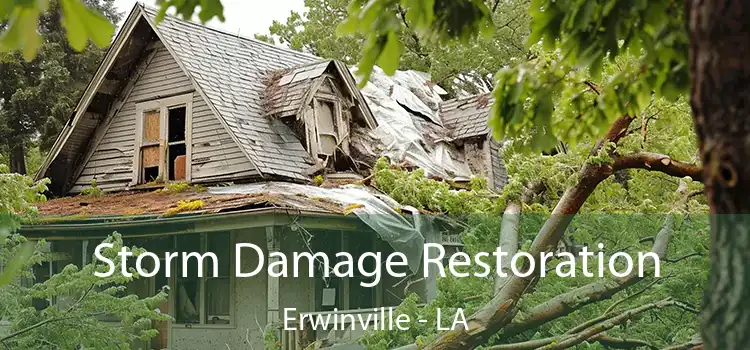 Storm Damage Restoration Erwinville - LA