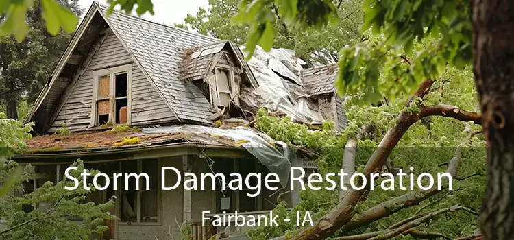 Storm Damage Restoration Fairbank - IA