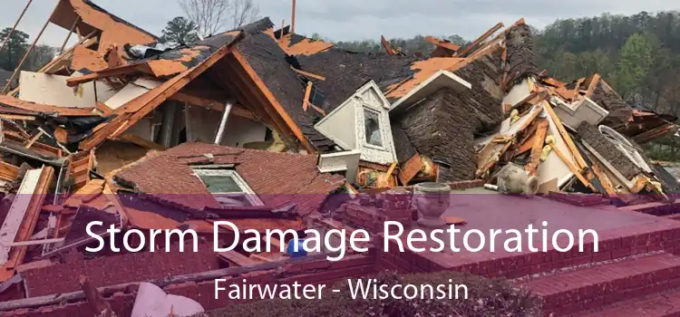 Storm Damage Restoration Fairwater - Wisconsin