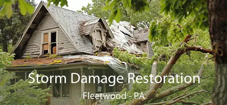 Storm Damage Restoration Fleetwood - PA