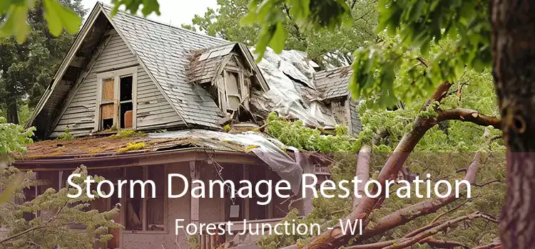 Storm Damage Restoration Forest Junction - WI