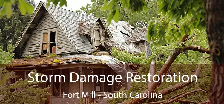 Storm Damage Restoration Fort Mill - South Carolina