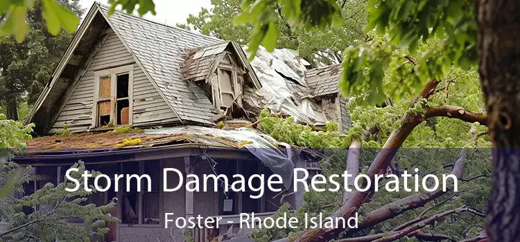 Storm Damage Restoration Foster - Rhode Island