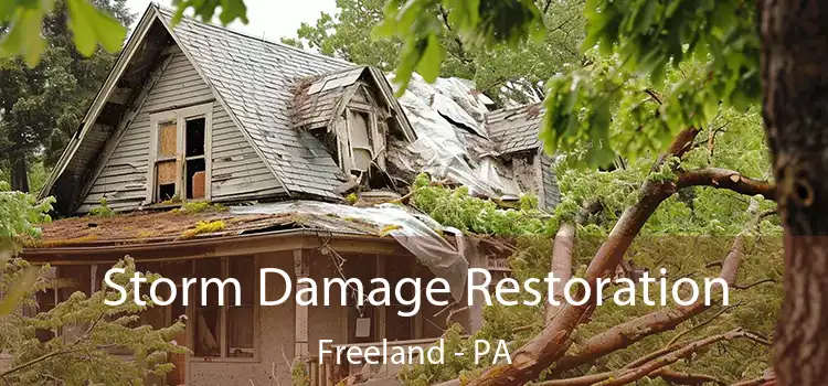 Storm Damage Restoration Freeland - PA