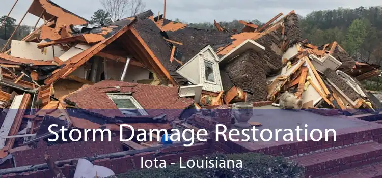 Storm Damage Restoration Iota - Louisiana