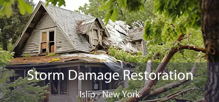 Storm Damage Restoration Islip - New York