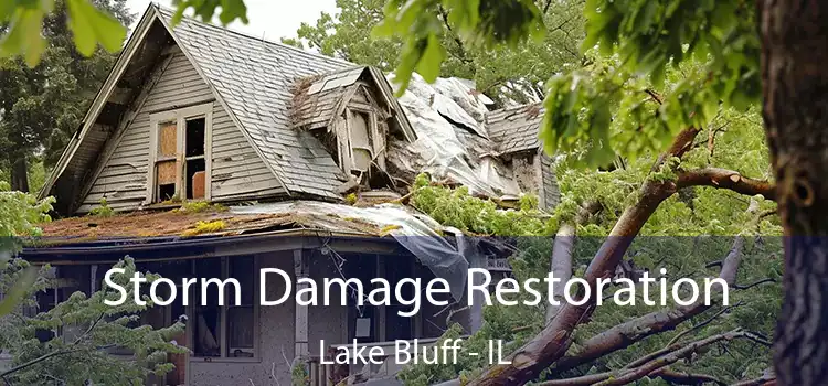 Storm Damage Restoration Lake Bluff - IL