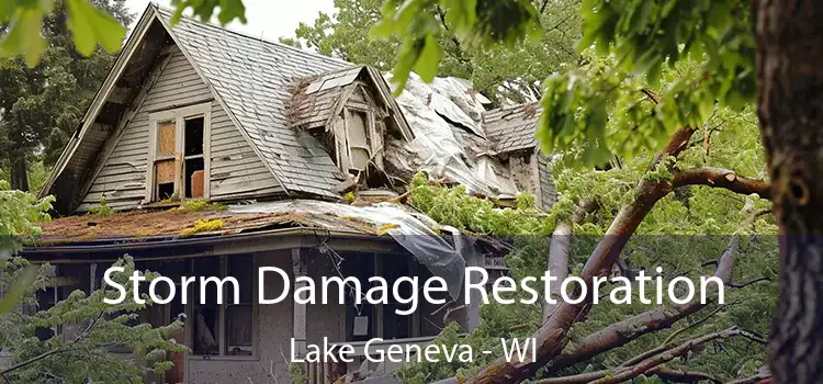 Storm Damage Restoration Lake Geneva - WI