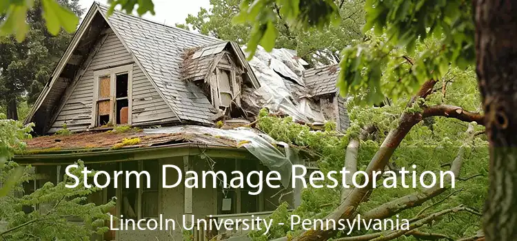 Storm Damage Restoration Lincoln University - Pennsylvania