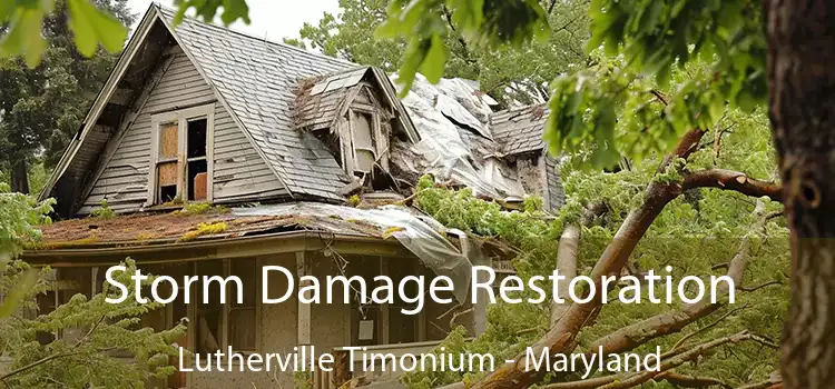 Storm Damage Restoration Lutherville Timonium - Maryland