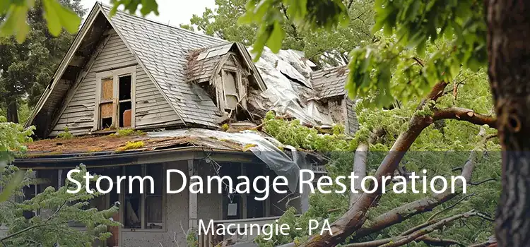 Storm Damage Restoration Macungie - PA