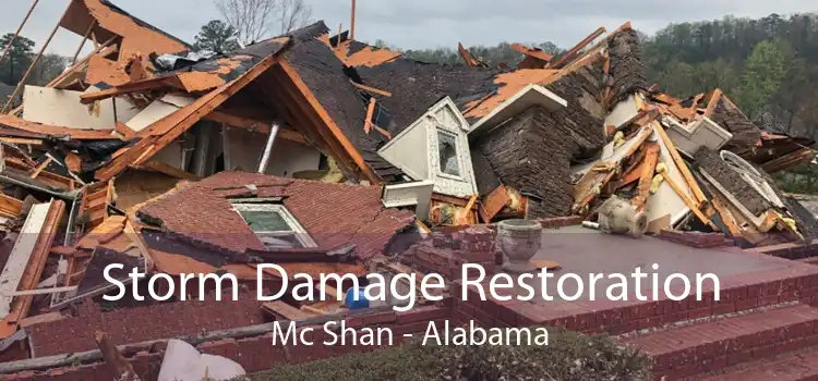 Storm Damage Restoration Mc Shan - Alabama