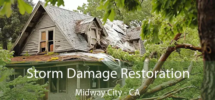 Storm Damage Restoration Midway City - CA