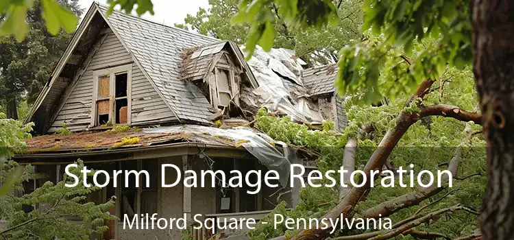 Storm Damage Restoration Milford Square - Pennsylvania