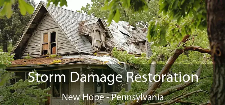 Storm Damage Restoration New Hope - Pennsylvania