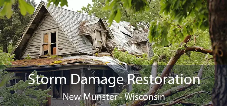 Storm Damage Restoration New Munster - Wisconsin