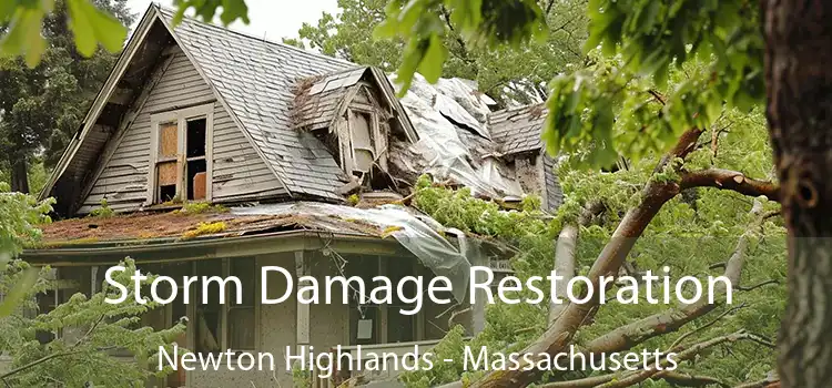 Storm Damage Restoration Newton Highlands - Massachusetts