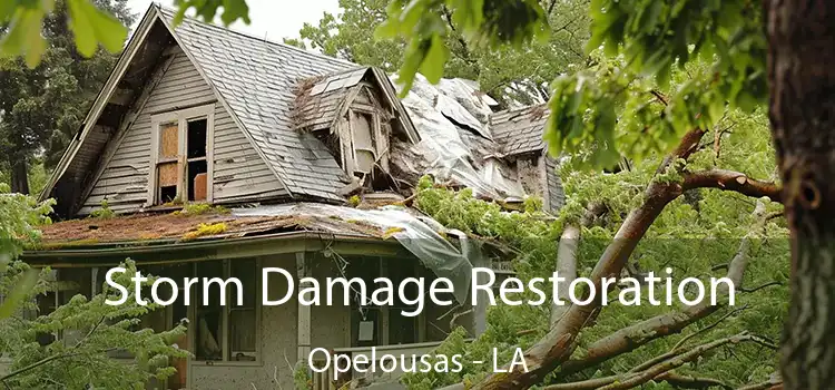 Storm Damage Restoration Opelousas - LA