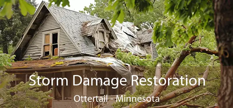 Storm Damage Restoration Ottertail - Minnesota