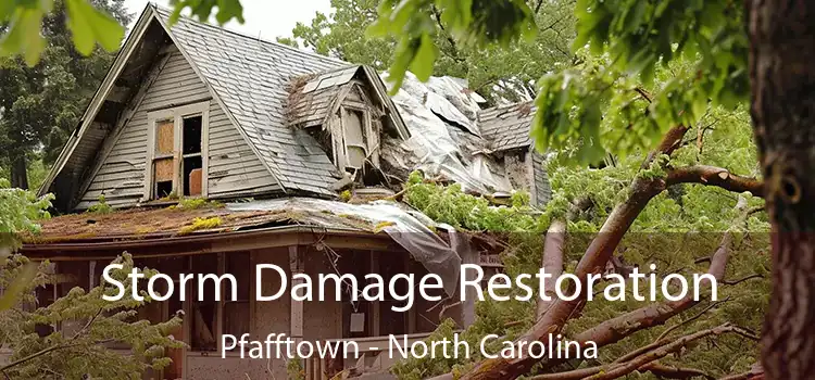 Storm Damage Restoration Pfafftown - North Carolina