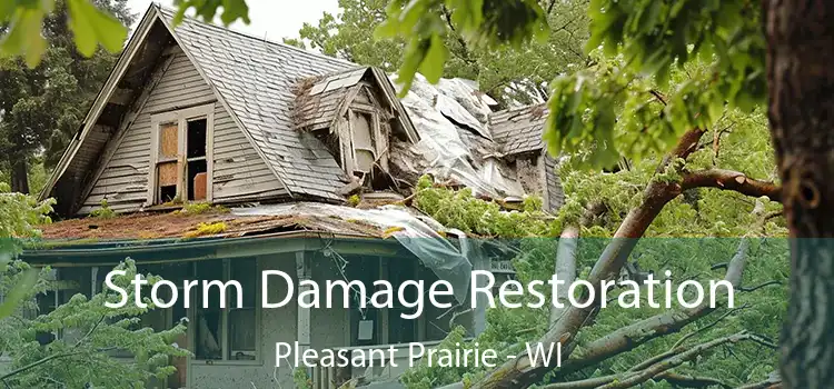 Storm Damage Restoration Pleasant Prairie - WI