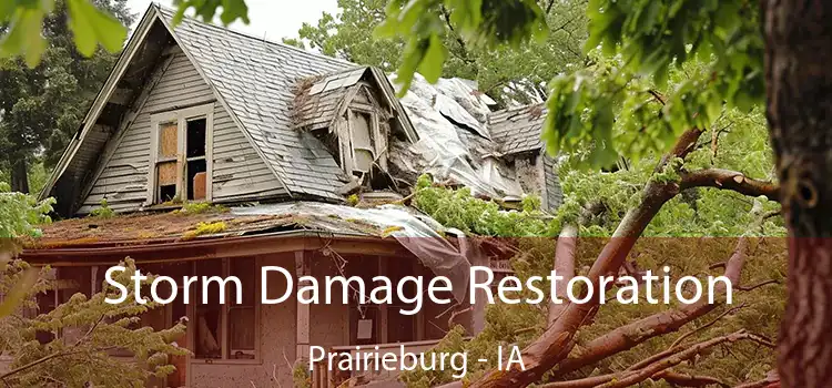 Storm Damage Restoration Prairieburg - IA