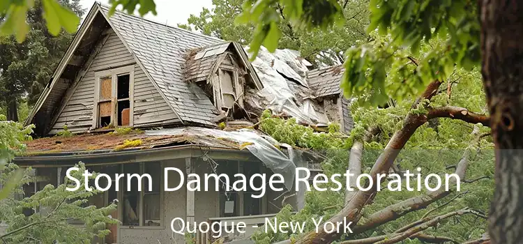 Storm Damage Restoration Quogue - New York