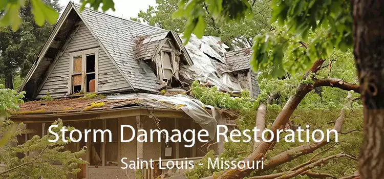 Storm Damage Restoration Saint Louis - Missouri