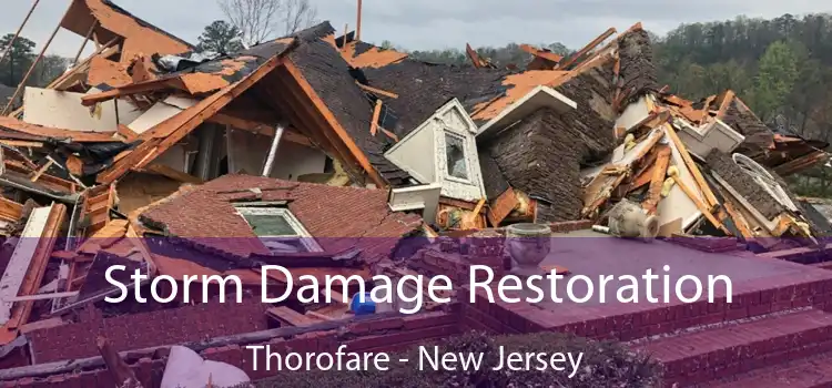 Storm Damage Restoration Thorofare - New Jersey