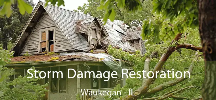 Storm Damage Restoration Waukegan - IL