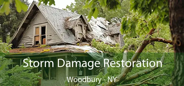 Storm Damage Restoration Woodbury - NY