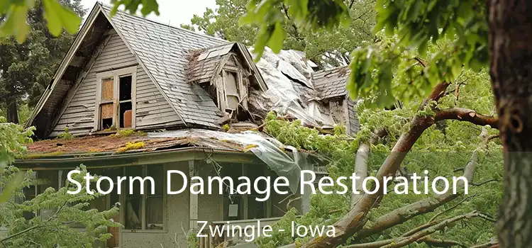 Storm Damage Restoration Zwingle - Iowa