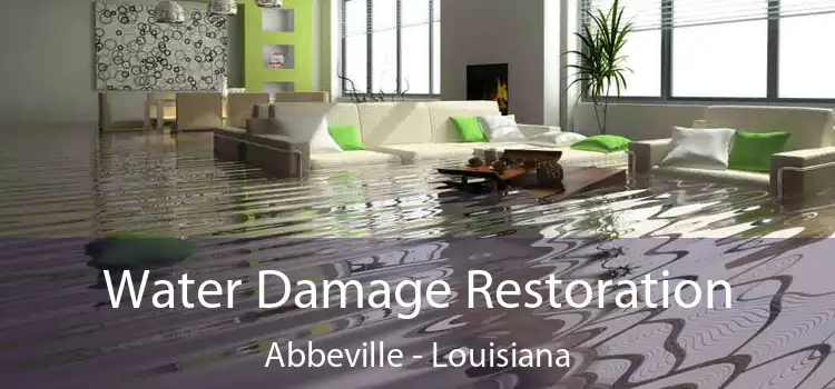 Water Damage Restoration Abbeville - Louisiana