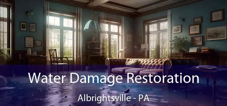 Water Damage Restoration Albrightsville - PA