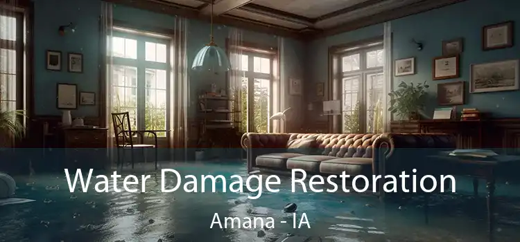 Water Damage Restoration Amana - IA